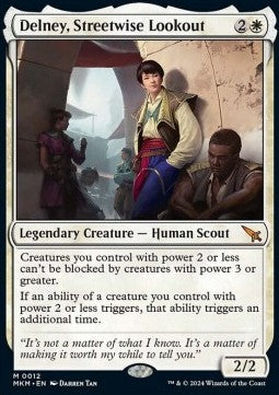Delney, Streetwise Lookout⁣ - Murders at Karlov Manor⁣ (Mythic)⁣ [12]