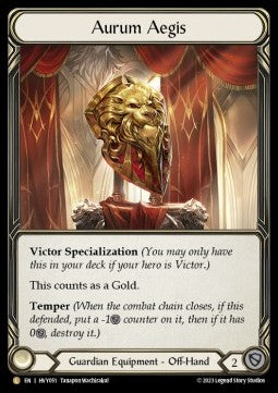 Aurum Aegis (Cold Foil)⁣ - Heavy Hitters⁣ (Legendary)⁣ [051]