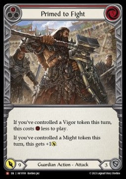 Primed to Fight (Regular) - Heavy Hitters (Majestic) [HVY-058]