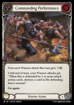 Commanding Performance (Regular) - Heavy Hitters (Majestic) [HVY-104]