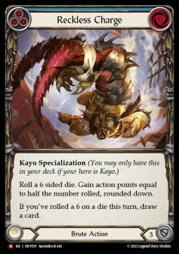 Reckless Charge (Regular) - Heavy Hitters (Majestic) [HVY-015]