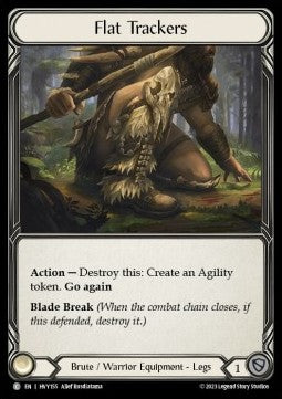 Flat Trackers (Cold Foil) - Heavy Hitters (Common) [HVY-155]