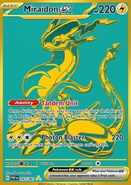 Miraidon ex - Paldean Fates (Secret Rare) [PAF-243]