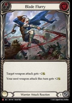 Blade Flurry (Rainbow Foil) - Heavy Hitters (Majestic) [HVY-101]