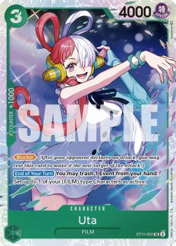 Uta ( ST11-002)⁣ - Starter Deck: Uta⁣ (Super Rare)⁣ [002]