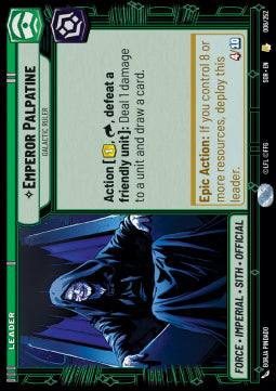 Emperor Palpatine, Galactic Ruler⁣ - Spark of Rebellion⁣ (Rare)⁣ [006]