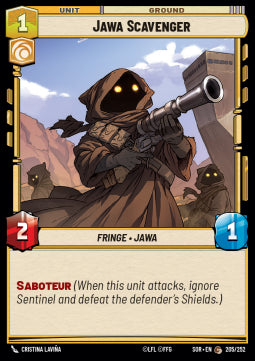 Jawa Scavenger⁣ - Spark of Rebellion⁣ (Common)⁣ [205]