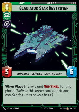 Gladiator Star Destroyer⁣ - Spark of Rebellion⁣ (Common)⁣ [086]