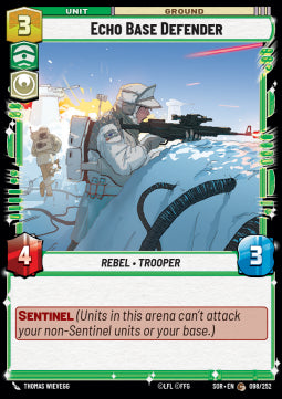 Echo Base Defender⁣ - Spark of Rebellion⁣ (Common)⁣ [098]