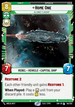 Home One, Alliance Flagship⁣ - Spark of Rebellion⁣ (Legendary)⁣ [102]