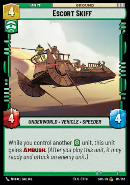 Escort Skiff⁣ - Spark of Rebellion⁣ (Common)⁣ [114]