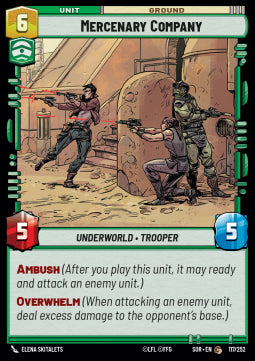 Mercenary Company⁣ - Spark of Rebellion⁣ (Common)⁣ [117]
