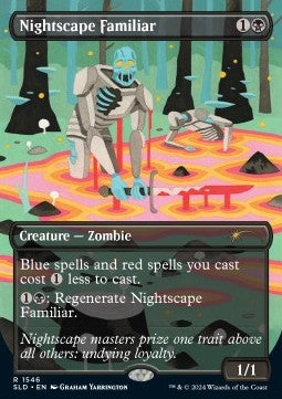 Nightscape Familiar - Secret Lair Drop Series: Winter Superdrop 2024 (Rare) [SLDW24-1546]