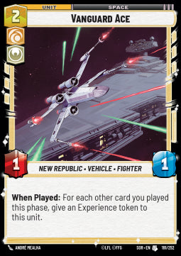 Vanguard Ace⁣ - Spark of Rebellion⁣ (Uncommon)⁣ [191]