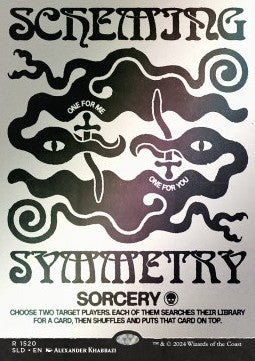 Scheming Symmetry - Secret Lair Drop Series: Winter Superdrop 2024 (Rare) [SLDW24-1520]