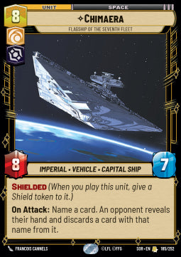 Chimaera, Flagship of the Seventh Fleet⁣ - Spark of Rebellion⁣ (Rare)⁣ [185]