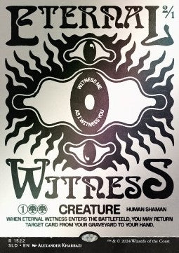 Eternal Witness - Secret Lair Drop Series: Winter Superdrop 2024 (Rare) [SLDW24-1522]