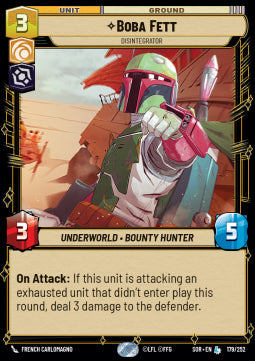 Boba Fett, Disintegrator⁣ - Spark of Rebellion⁣ (Legendary)⁣ [179]