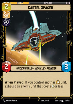 Cartel Spacer⁣ - Spark of Rebellion⁣ (Uncommon)⁣ [178]