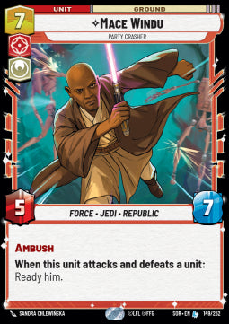 Mace Windu, Party Crasher⁣ - Spark of Rebellion⁣ (Legendary)⁣ [149]