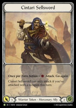 Cintari Sellsword (Extended Art Cold Foil)⁣ - FAB Promos⁣ (Promo)⁣ [191]