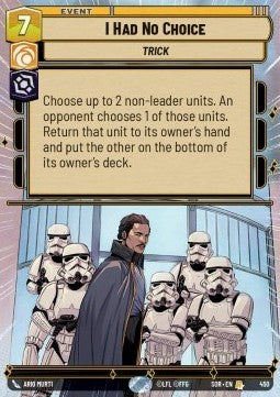 I Had No Choice - Spark of Rebellion: Extras (Rare) [XSOR-450]