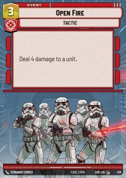 Open Fire⁣ - Spark of Rebellion: Extras⁣ (Common)⁣ [435]