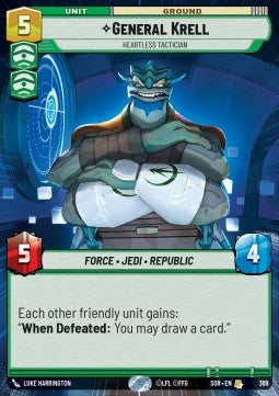 General Krell, Heartless Tactician⁣ - Spark of Rebellion: Extras⁣ (Rare)⁣ [369]