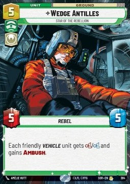 Wedge Antilles, Star of the Rebellion⁣ - Spark of Rebellion: Extras⁣ (Rare)⁣ [364]