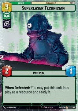 Superlaser Technician⁣ - Spark of Rebellion: Extras⁣ (Common)⁣ [348]