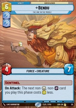 Bendu, The One in the Middle⁣ - Spark of Rebellion: Extras⁣ (Rare)⁣ [321]