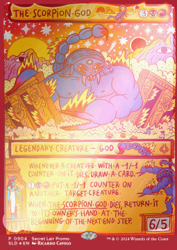 The Scorpion God - Secret Lair Drop Series: Winter Superdrop 2024 (Mythic) [SLDW24-904]