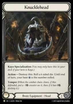 Knucklehead (Cold Foil)⁣ - LGS Promos⁣ (Promo)⁣ [243]