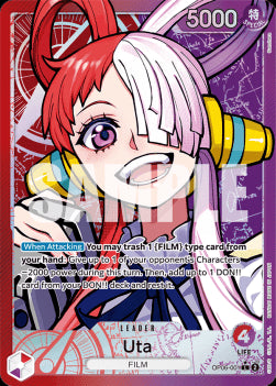 Uta (OP06-001) (V.2)⁣ - Wings of the Captain⁣ (Alternate Art)⁣ [001]