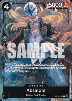 Absalom (OP06-081) (V.2) - Wings of the Captain (Alternate Art) [OP06-081]