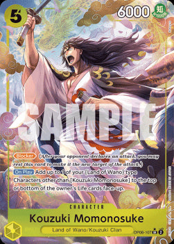 Kouzuki Momonosuke (OP06-107) (V.2)⁣ - Wings of the Captain⁣ (Alternate Art)⁣ [107]