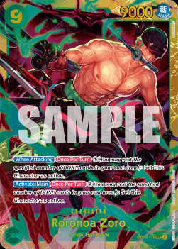 Roronoa Zoro (OP06-118) (V.1)⁣ - Wings of the Captain⁣ (Secret Rare)⁣ [118]