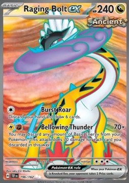 Raging Bolt ex⁣ - Temporal Forces⁣ (Ultra Rare)⁣ [196]