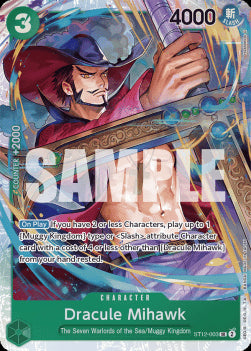 Dracule Mihawk (ST12-003)⁣ - Starter Deck: Zoro & Sanji⁣ (Super Rare)⁣ [003]