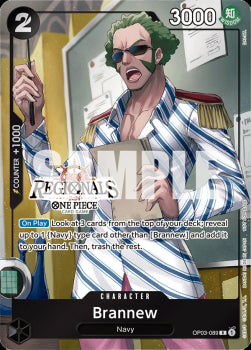 Brannew (OP03-089) (V.1) - Special Tournament Promos (Rare) [STP-OP03-089]