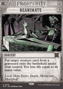 Reanimate - Breaking News (Rare) [OTP-18]