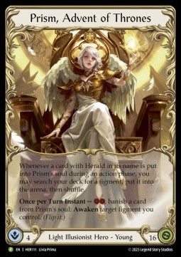 Prism, Advent of Thrones (Rainbow Foil)⁣ - Hero Promos⁣ (Promo)⁣ [111]