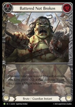 Battered not Broken (Extended Art Rainbow Foil)⁣ - LGS Promos⁣ (Promo)⁣ [255]