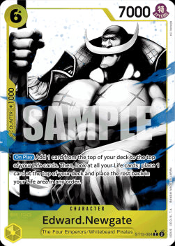 Edward.Newgate (ST13-004) (V.2)⁣ - Ultra Deck: The Three Brothers⁣ (Alternate Art)⁣ [004]