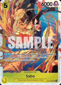 Sabo (ST13-008) (V.1)⁣ - Ultra Deck: The Three Brothers⁣ (Super Rare)⁣ [008]