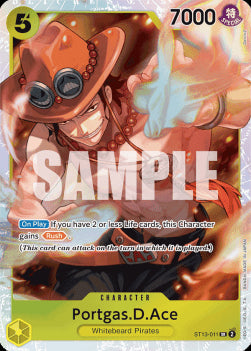 Portgas.D.Ace (ST13-011) (V.1)⁣ - Ultra Deck: The Three Brothers⁣ (Super Rare)⁣ [011]