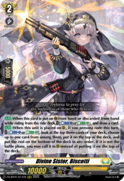 Divine Sister, Biscotti [D-Format] (V.1 - Triple Rare)⁣ - Fated Clash⁣ (Triple Rare)⁣ [011]