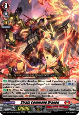 Strafe Command Dragon [D-Format] (V.1 - Double Rare)⁣ - Fated Clash⁣ (Double Rare)⁣ [027]