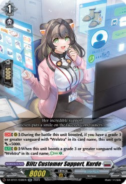 Blitz Customer Support, Kurde [D-Format] (V.1 - Double Rare)⁣ - Fated Clash⁣ (Double Rare)⁣ [038]
