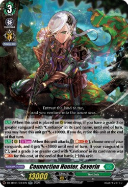 Connection Hunter, Severin [D-Format] (V.1 - Double Rare)⁣ - Fated Clash⁣ (Double Rare)⁣ [044]